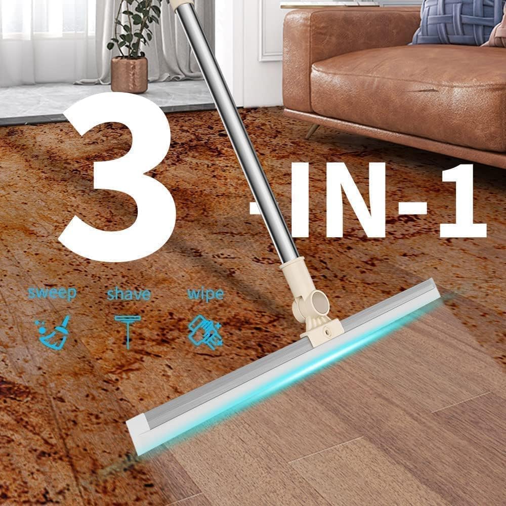 Crystal Clear Silicon Floor Wiper-15 Inch