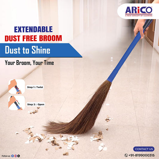 Extandable dust free Broom (96032100)
