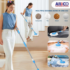 Spin Mop Pipe Set with Refill with Pure S.S Rod (ARM 46)