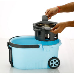 Smart Spin Mop with Removable Spinner Steel (ARM 57S)