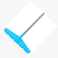 Unique Floor Wiper 16" 42 inch PVC Sleeve Coated pipe 22mm