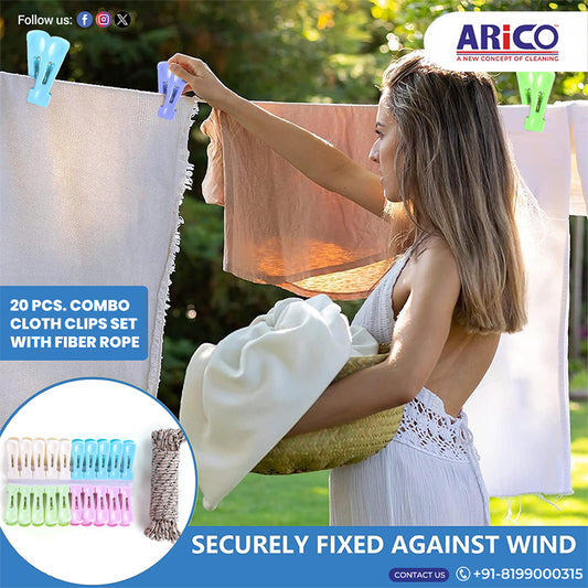 16 pc Combo Cloth Clip (ARC 90)